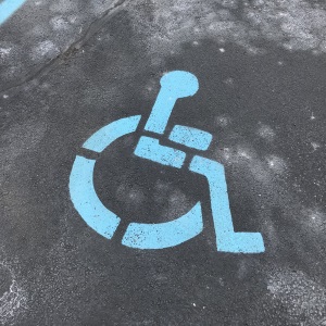 Painting ADA Handicap Parking Markings